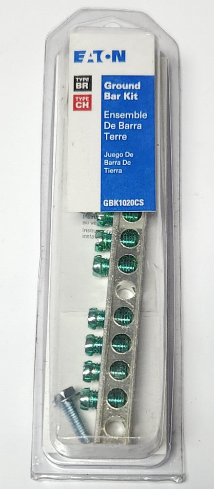 EATON CUTLER HAMMER GBK1020CS Type BR Type CH Panel GBK1020 Ground Bar Kit