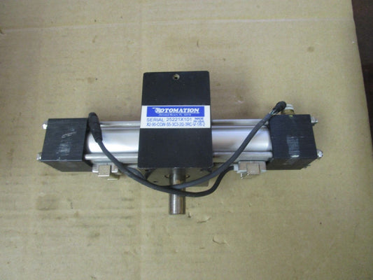 ROTOMATION PNEUMATIC INDEXING ACTUATOR X2-90-CCW-S5-3C3-2Q-3RC-V-1/8-2