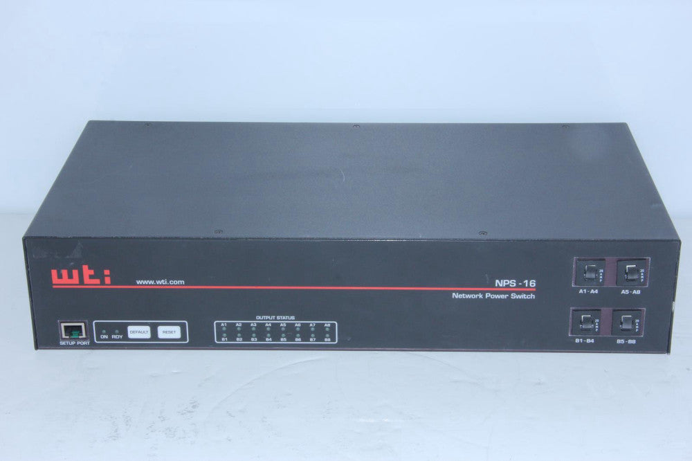 WTI NPS-16 NPS-16HD20-1 Network Power Switch No Rack Ears