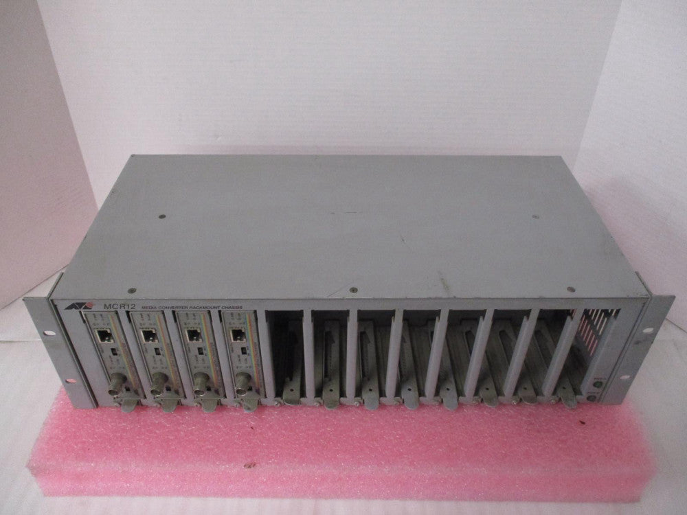 ALLIED TELESYN  AT-MCR12 MEDIA CONVERTER RACKMOUNT CHASSIS