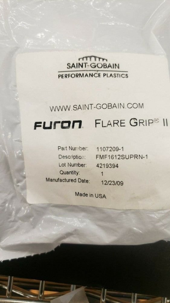 New, Saint-Gobain, FMF1612SUPRN-1, Bulkhead Union Reducer flare 1" x 3/4"