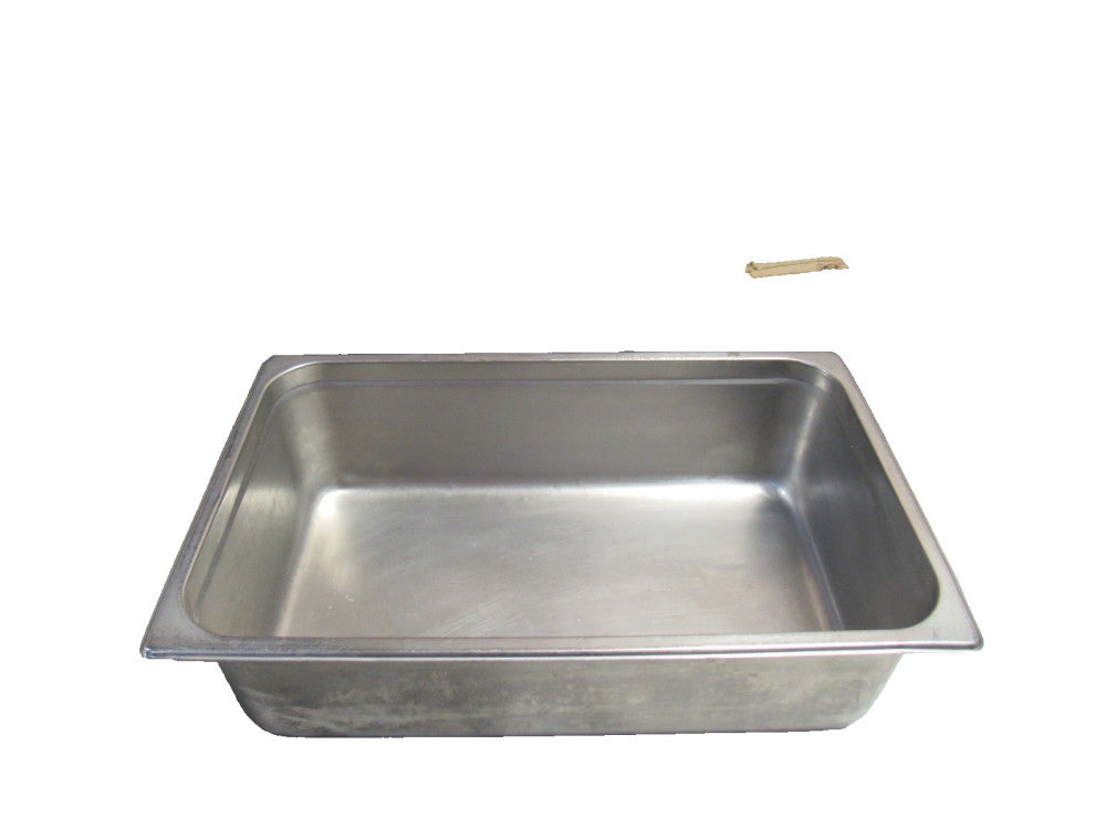 Winco 18-8 S/S Stainless Chaffing Steam Table Water Pan SPJH-106 22Qt 22 Gauge