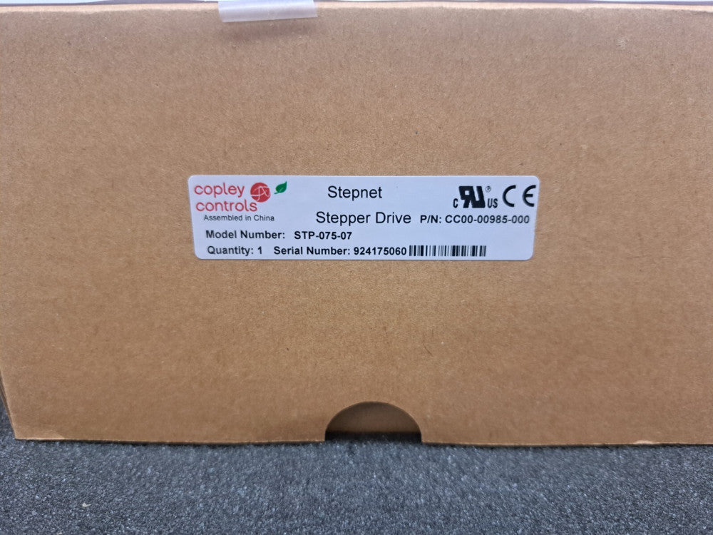 New, Copley Controls, STP-075-07, 20-75VDC Digital Drive for Stepper Motor