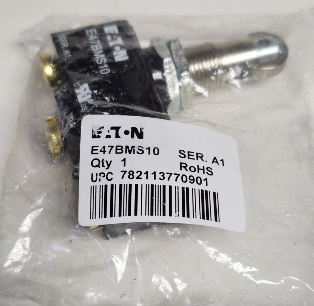EATON E47BMS10 Roller Plunger Action Limit Switch 15 AMP 125-250 VAC