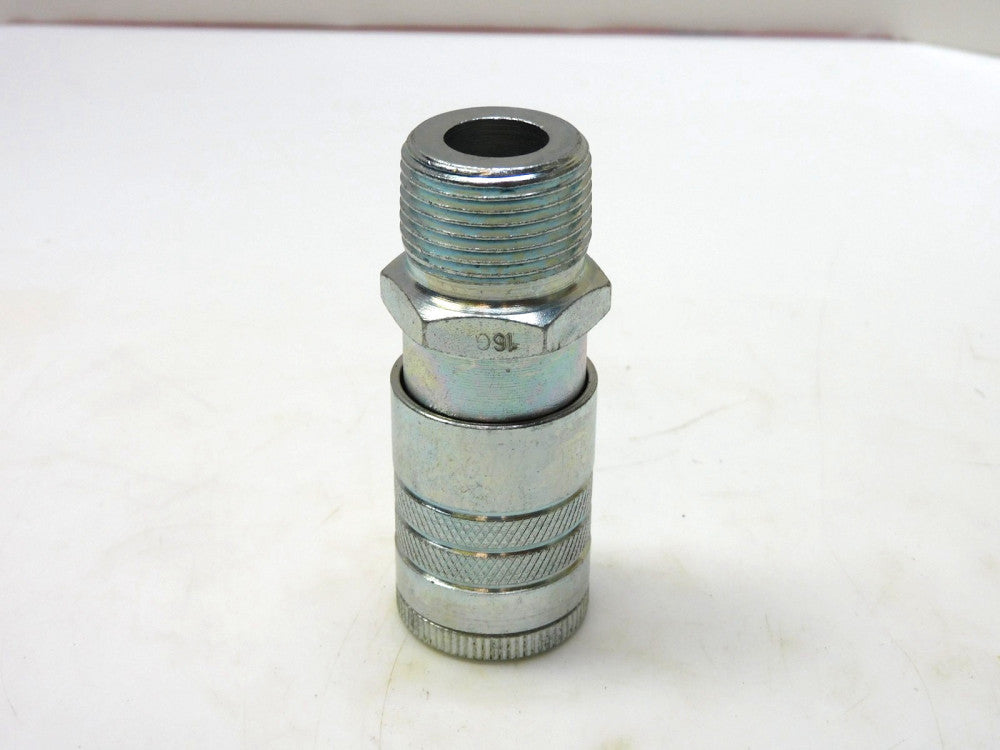 PARKER 16G QUICK CONNECT AIR COUPLER STEEL  3/4" MALE NPTM