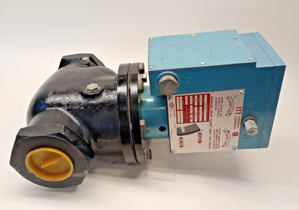 ITT General Controls V116BK115 Used Control V116 Model-C and Valve # 51724C