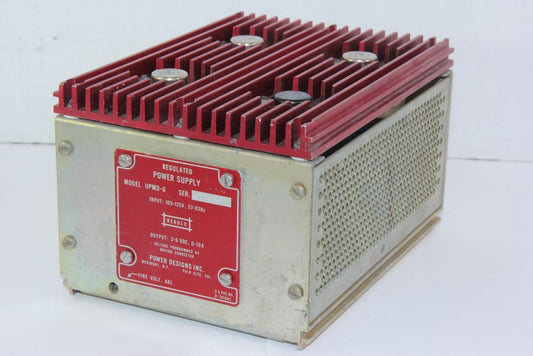 POWER DESIGNS INC. UPMD-6 Regulated Power Supply