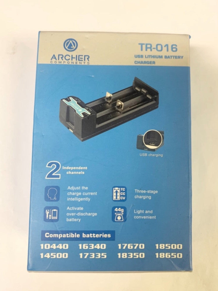 ARCHER TR-016 USB Lithium Battery Charger TR 016 