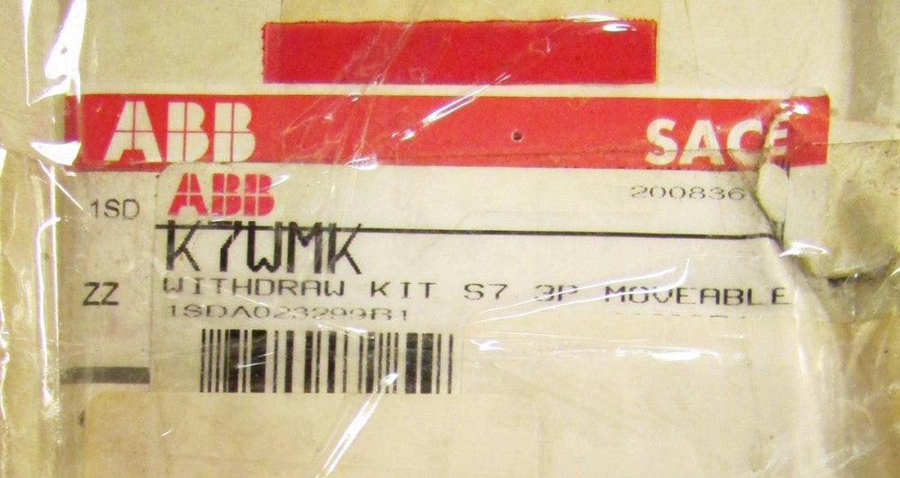 ABB K7WMK SACE ISOMAX S Withdraw Kit S7 3P 1SDA023299B1 