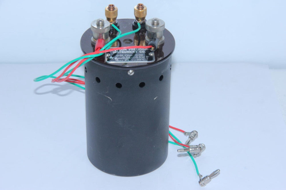 CROYDON PRECISION INSTRUMENT CO. 0.01 OHM Reference Standard