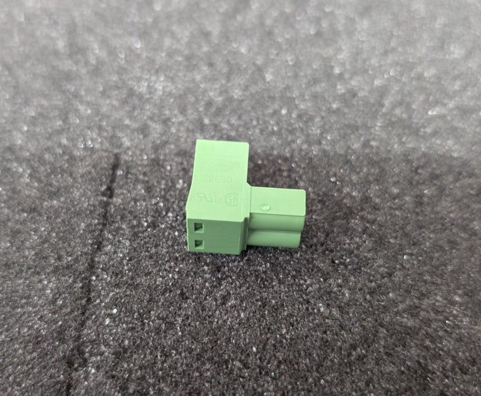 New, Dinkle, 2ESDV-02P, TERM BLOCK PLUG 2POS 5.08MM - Lot of 100pcs