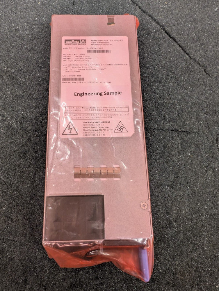 Used, Murata, D1U74T-W-2700-12, AC/DC CONVERTER 12V 2.7KW