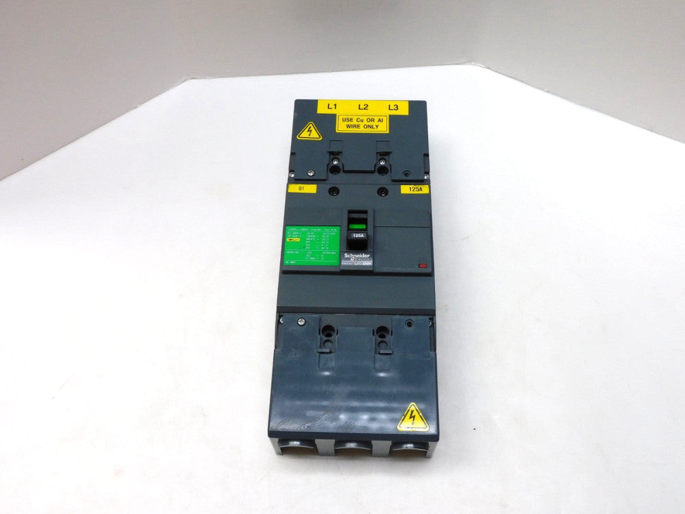 SCHNEIDER ELECTRIC EZC250N3125 EASY PACT CIRCUIT BREAKER EZC250N 125A 3P