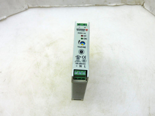 CARLO GAVAZZI SPD0505 POWER SUPPLY 5VDC 1A 100-240VAC 47/63Hz
