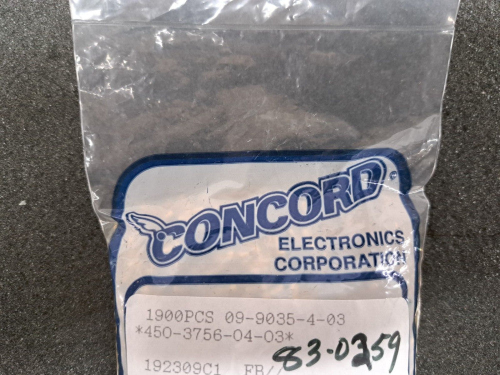 New, Concord Electronics, 09-9035-4-03, PC JACK NON-INSULATED, GOLD, Lot of 50