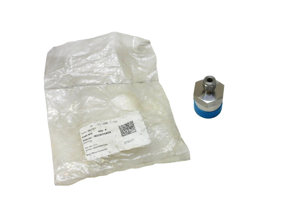 Swagelok SS-400-1-16W Stainless Tube Fitting Male Connector 1/4"