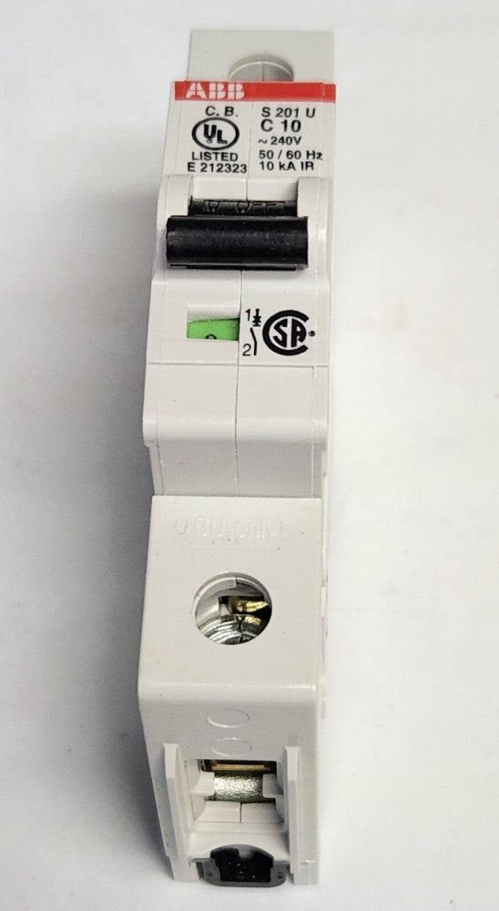 ABB 2CDS 271417 R0104 S 2014-C10 Miniature Circuit Breaker 10 AMP Single Pole