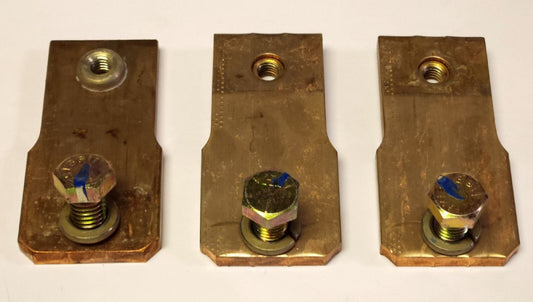 SET OF 3 EATON CUTLER HAMMER M Frame Breaker Type MDL HMDL CU Copper Buss PANEL