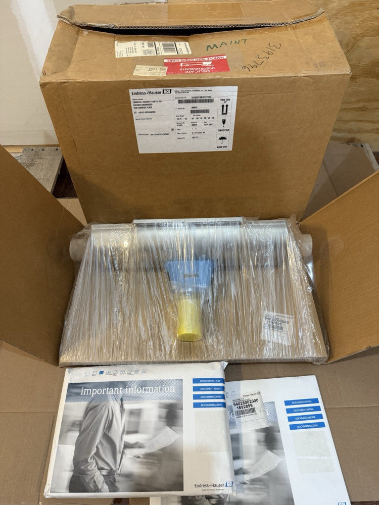 Endress + Hauser Promass 83A DN 83A04-CSPDAAAAXXXX Mass Flow Sensor - New