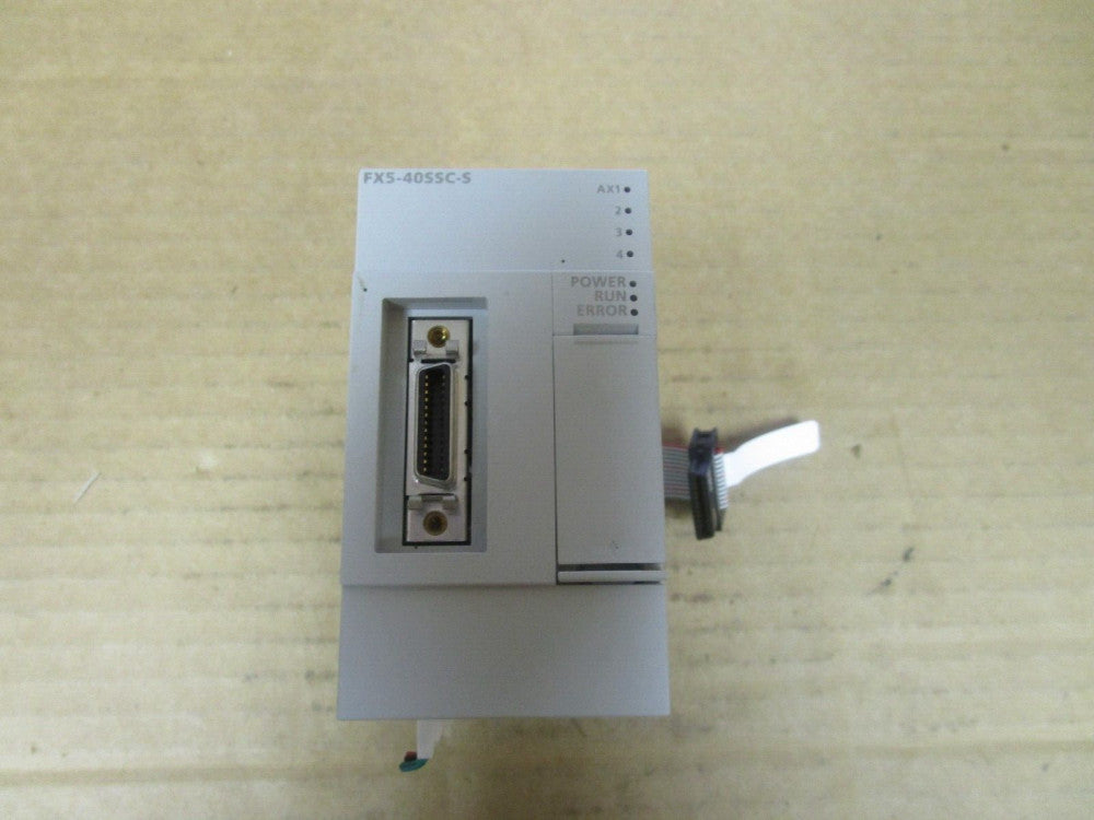 MITSUBISHI INTELLIGENT FUNCTION MODULE FX5-40SSC-S 24Vdc/0.25A