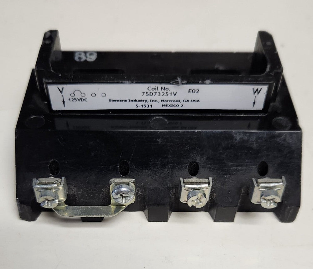 SIEMENS FURNAS 75D73251V Type E02 125 VDC Coil