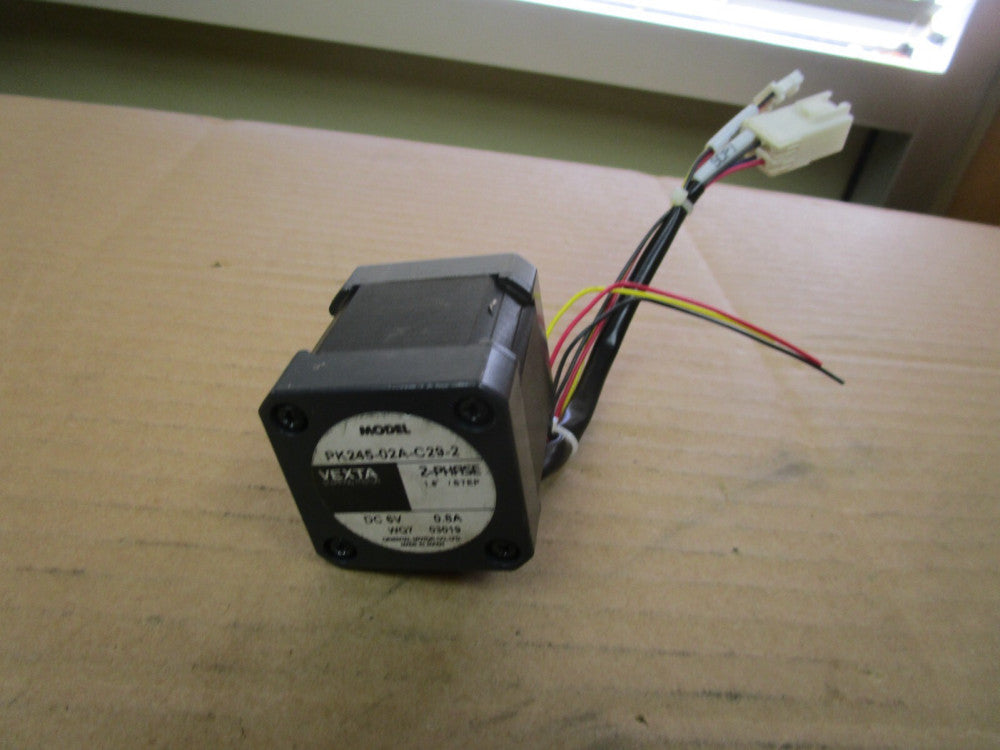 VEXTA 2 PHASE STEPPING MOTOR PK245-02A-C29 PK245-02A-C29-2 1.8 °/STEP 6Vdc 0.8A