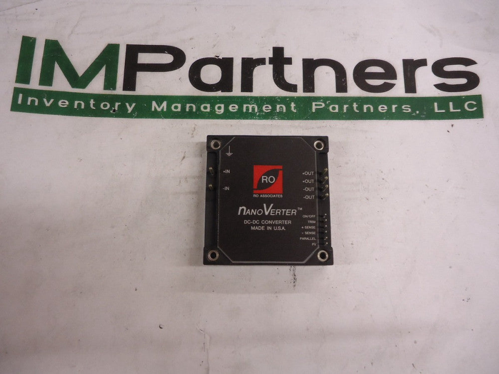 NV48-3, RO Associates, DC/DC 100W 48VIN 3.3V 25A, BRAND NEW!