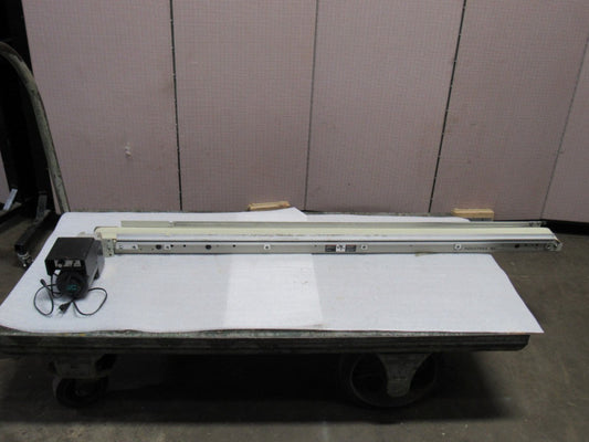 QC Industries Flat 59"L 3"W Belt Variable Speed Conveyor Assembly 110V W 5GN30KA