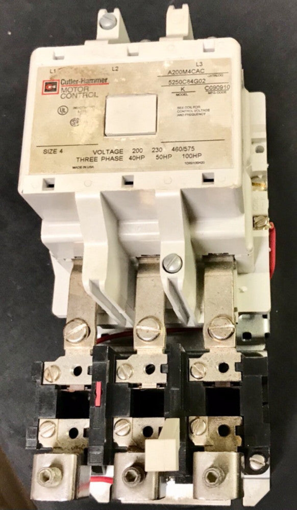 EATON CUTLER HAMMER 110 120 VAC A200 Model K Starter