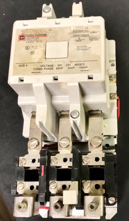 EATON CUTLER HAMMER 110 120 VAC A200 Model K Starter