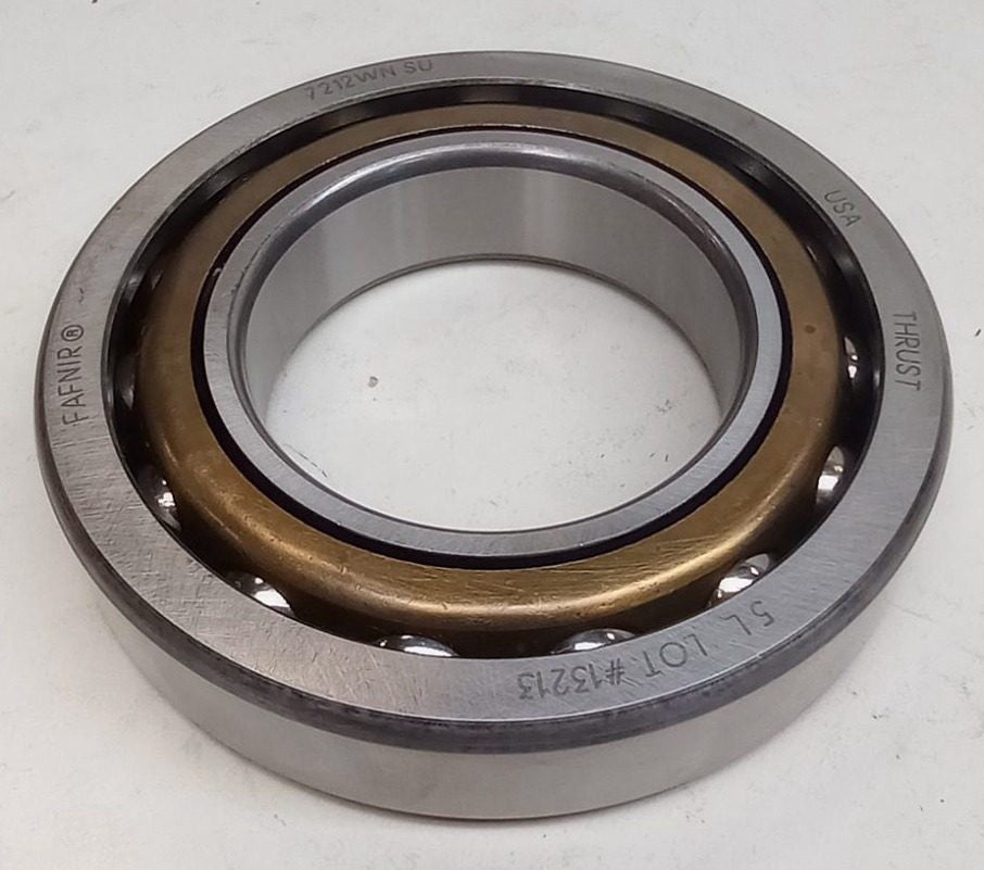 Fafnir 7212WN SU Angular Contact Ball Bearing 60X110X22mm 7212WN-SU