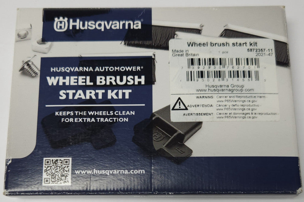 SEALED BOX HUSQVARNA 5872357 11 2021-47 AUTOMOWER WHEEL BRUSH START KIT Wheel Cl