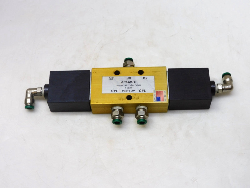 AIR MITE V4215-3P 4-WAY DOUBLE PILOT CONTROL VALVE
