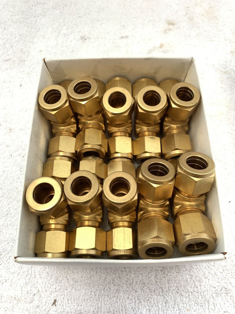 Swagelok B-810-3 Tee 1/2" Tube-3 Ports box of 10