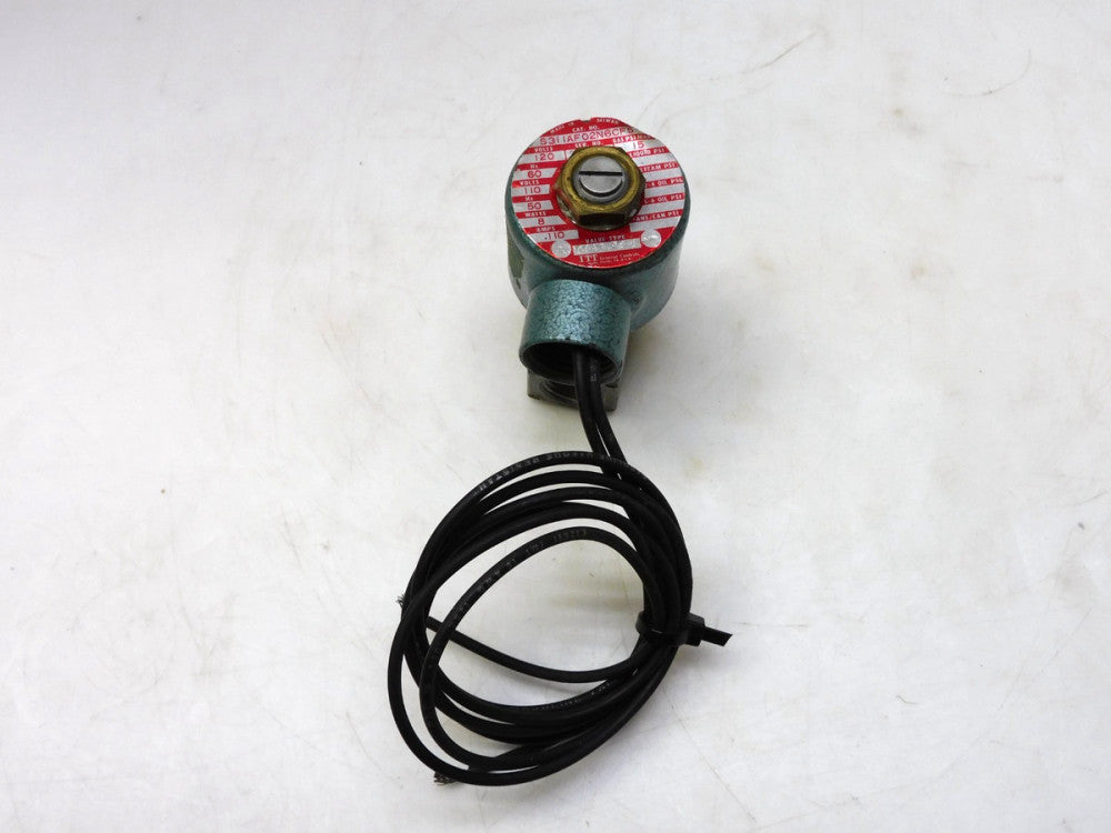 ITT GENERAL CONTROLS S311AF02N6CF5 SOLENOID VALVE 15PSI 120V 60Hz 8W 3/8" NPT