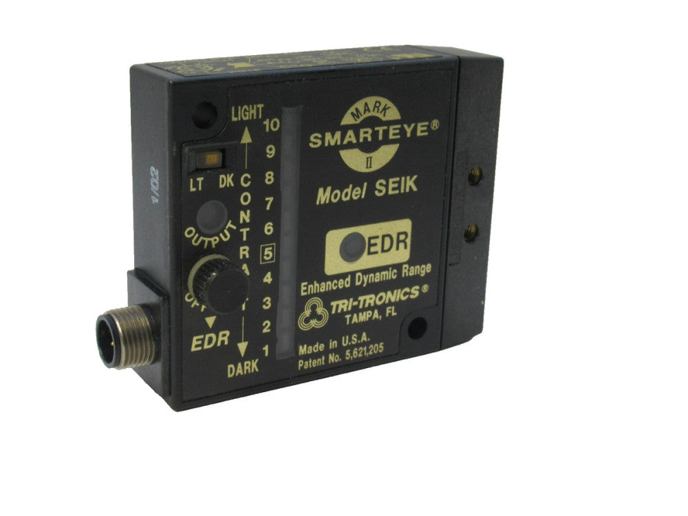 (NEW) TRI-TRONICS SEIK Smarteye Mark II 12-24Vdc Fiber Optic Block
