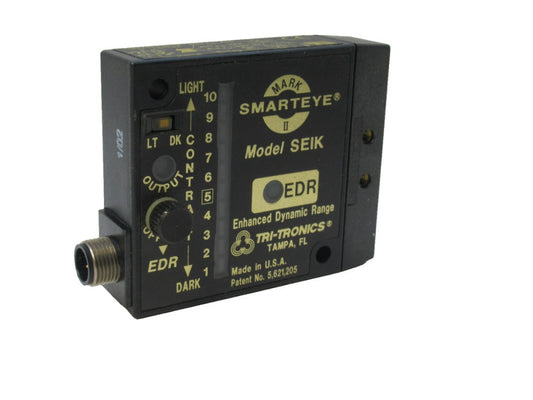 (NEW) TRI-TRONICS SEIK Smarteye Mark II 12-24Vdc Fiber Optic Block