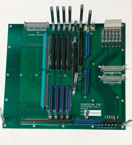 SONOCAN A500033 Revision E CSAM II MOTHERBOARD Encoder Interface Module 