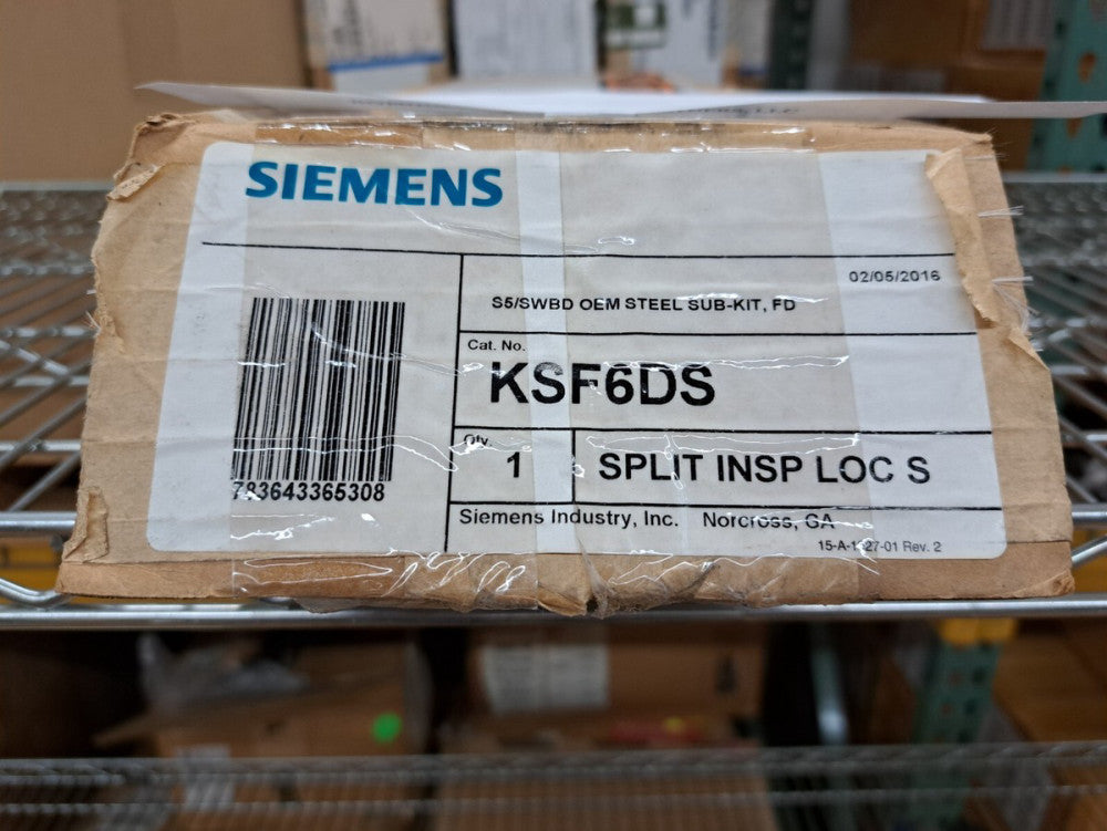 New, Siemens, KSF6DS, S5/SWBD OEM STEEL SUB-KIT