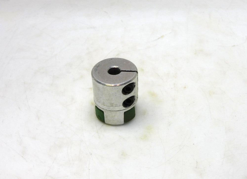 ROTEX 2-JAW ALUMINUM 1/2 COUPLING 8MM ID 30MM OD W/ SPIDER
