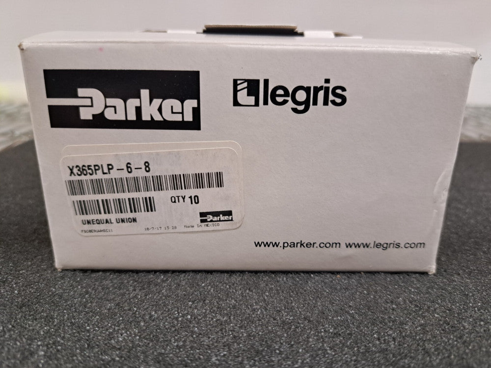 New, Parker, X365PLP-6-8, Composite Push-to-Connect Fittings