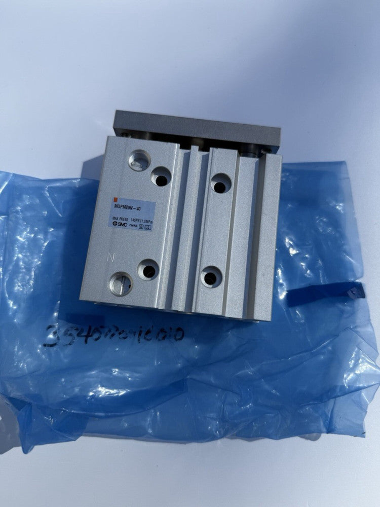 SMC MGPM20N-40 20mm MGP Pneumatic Slide Cylinder *New unused