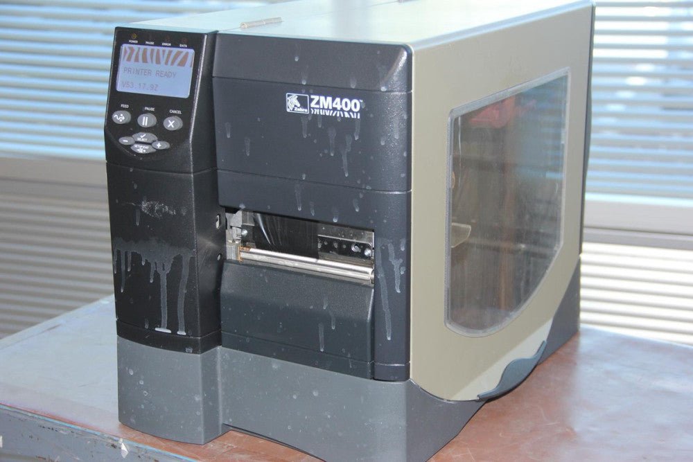 ZEBRA ZM400-3001-0100T Thermal Transfer Label Printer