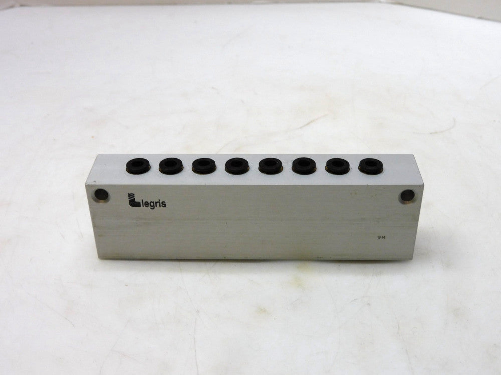 PARKER 33100413 LEGRIS MANIFOLD 1/4" NPT 8 TUBE 4.5132