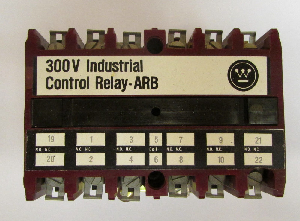 WESTINGHOUSE ARB660A 10 Amp 300 V Type ARB Control Relay 120 V Coil 765A729G01