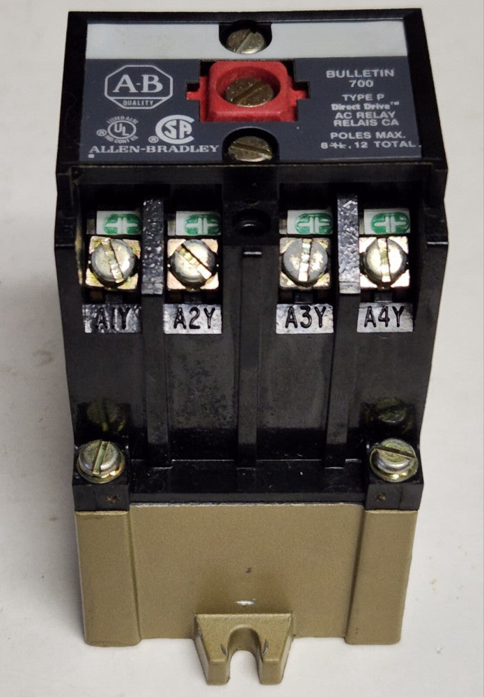 ALLEN BRADLEY 700 P400A1 110 120 VAC Bulletin 700 AC Control Relay