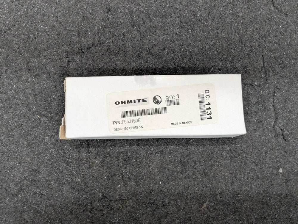 New, Ohmite, F55J150E, RES CHAS MNT 150 OHM 5% 55W
