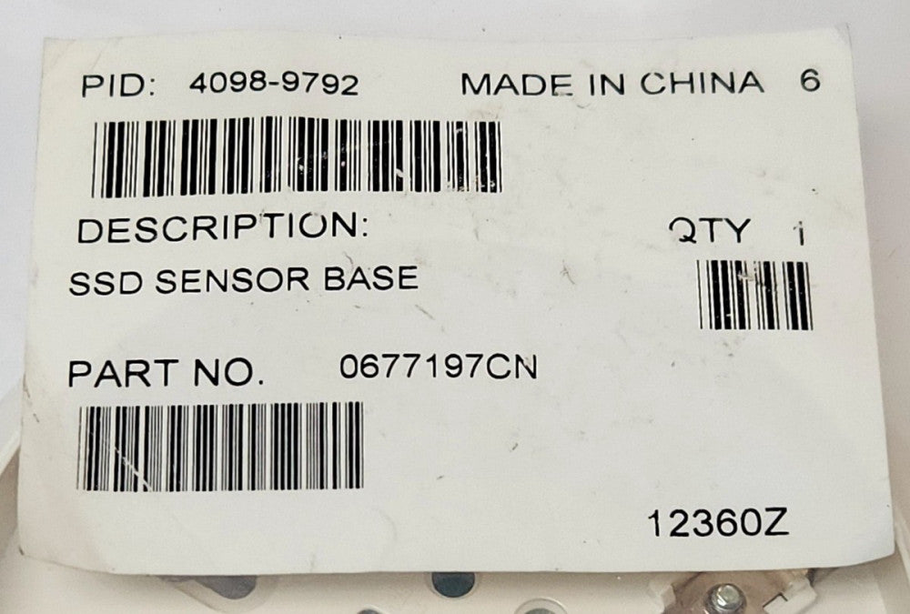 SIMPLEX 4098 9792 WHITE 0677197CN Smoke Heat SSD  Sensor Mounting Base
