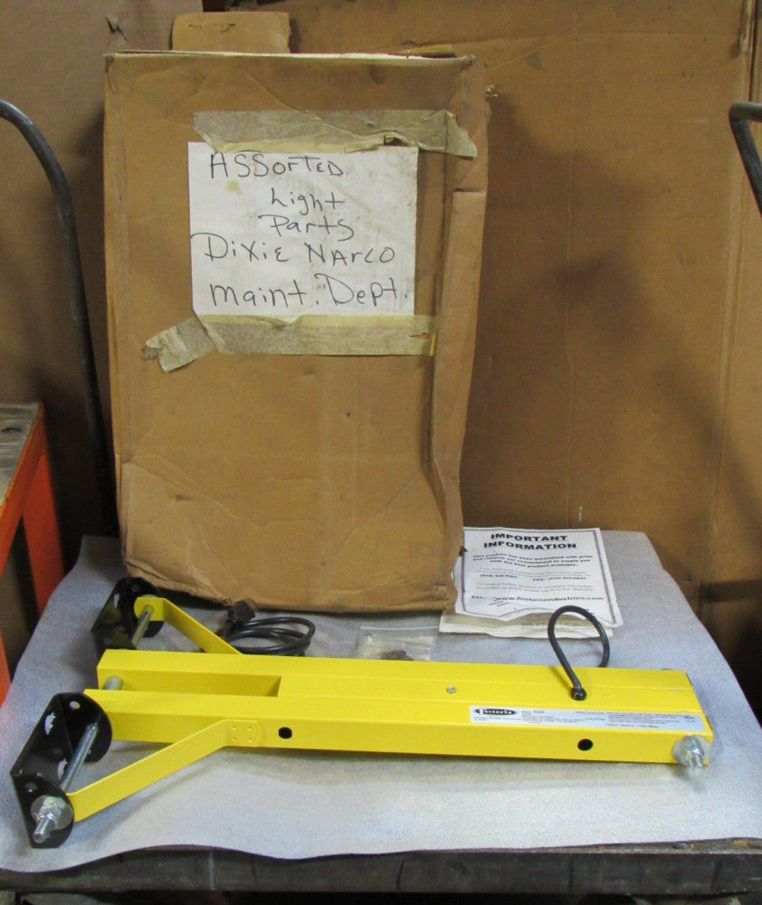 Fostoria Worklight 40" Double Arm Assembly  W/ 2 Outlets 40-LDA