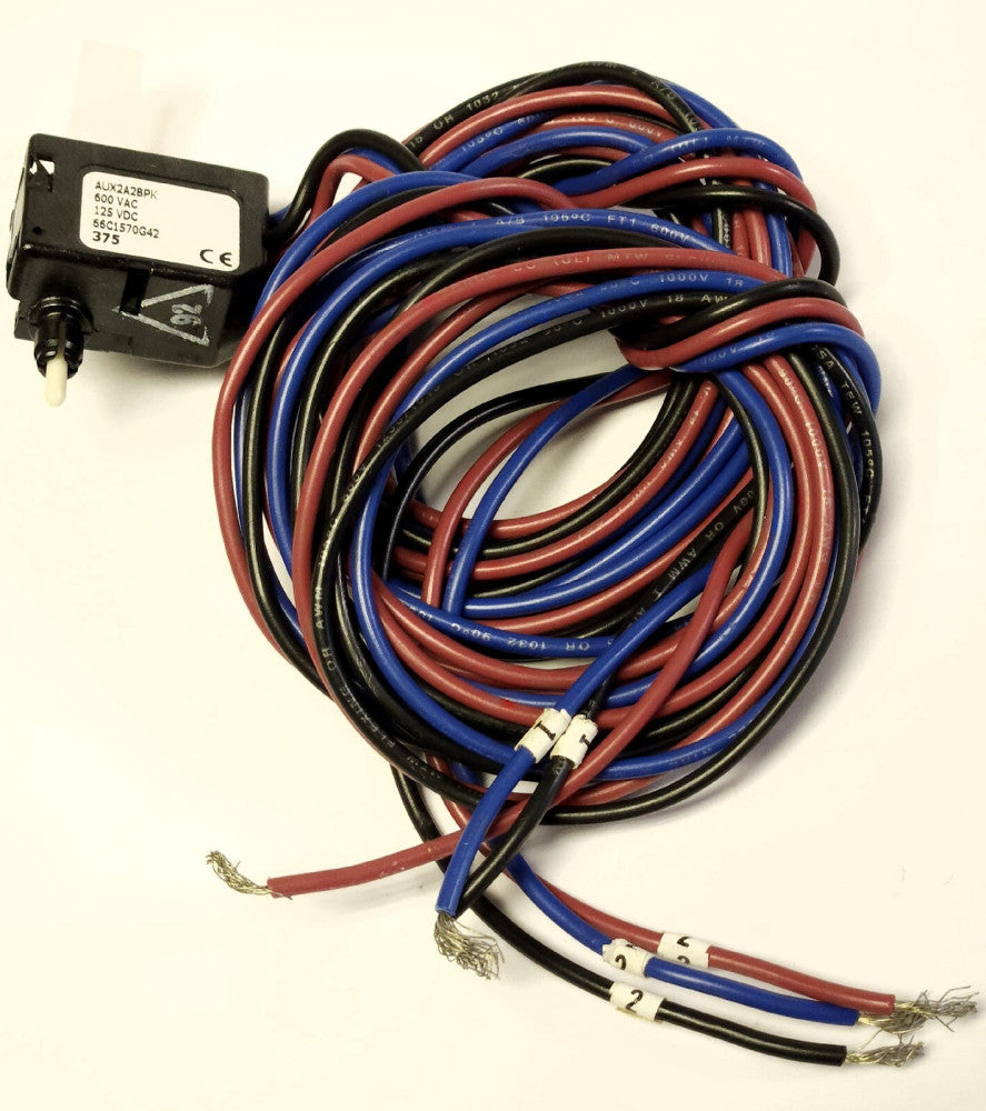 EATON CUTLER HAMMER AUX2A2BPK Type E J L Breaker 2A 2B Double Auxiliary Switch